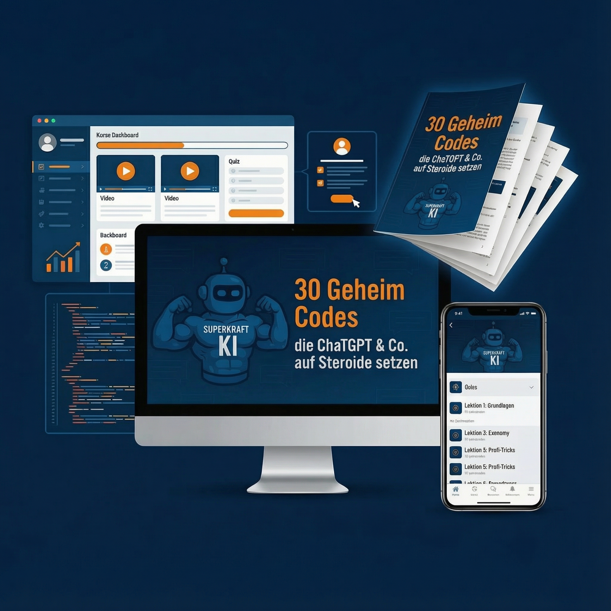 30 Geheim Codes, die ChatGPT&Co. auf Steroide setzen [Online-Kurs]