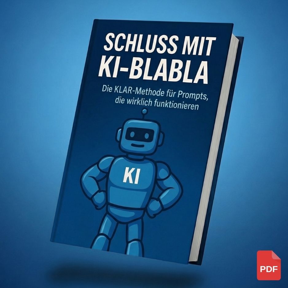 Schluss mit KI-Blabla | Die KLAR-Methode für Prompts, die wirklich funktionieren